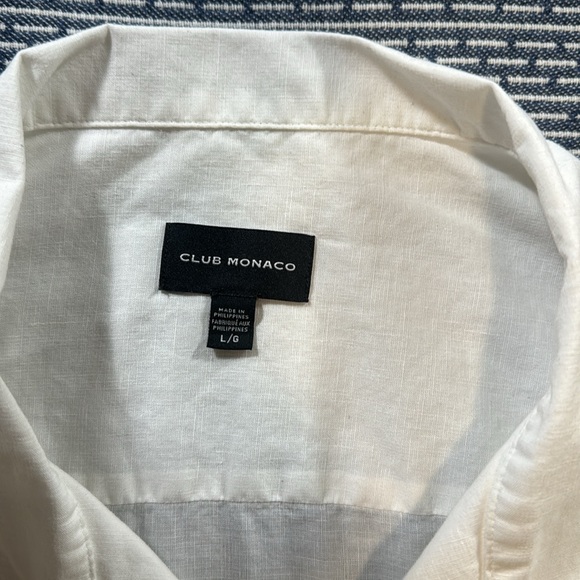 Club Monaco Seaside Print Shirt - Picture 2 of 5